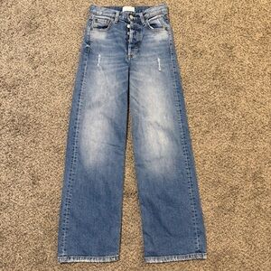 Boyish Mikey Wide Leg Button Down Jeans